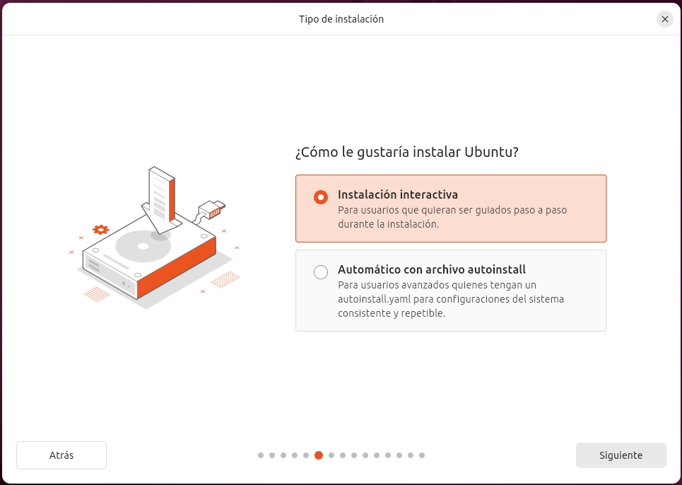 Tipo de instalación